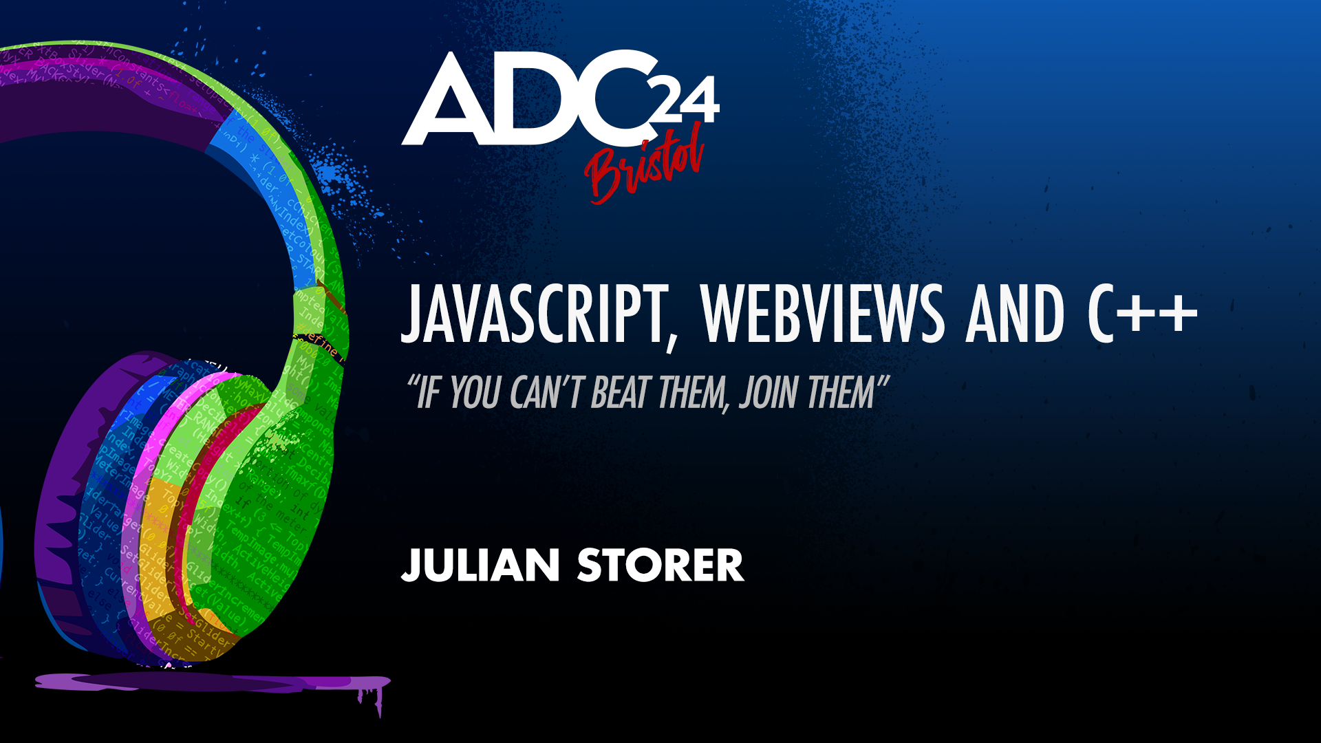Javascript, WebViews and C++ - Audio Developer Conference